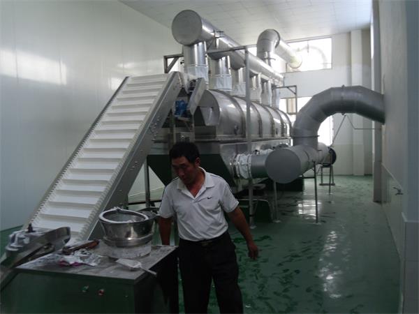 Powder Vibration Fluid Bed Drying