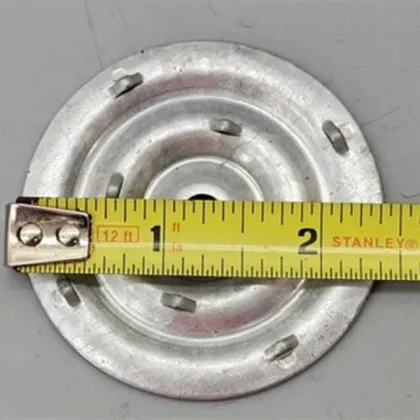 High Zinc Coated Steel 3\" Metal Insulation Plate