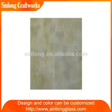 Sinlong made 21mm high quality beveled decorative glass