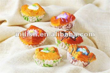 Simulation Food Artificial fake cupcake pvc Fridge Magnets MF-0048
