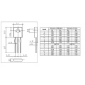 The third quadrant sensitine trigger structure TO-126 2N6075B Serise Triacs