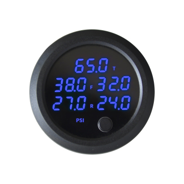 Kırmızı ekranlı evrensel 12v 52mm ultra ince hava basınç göstergesi