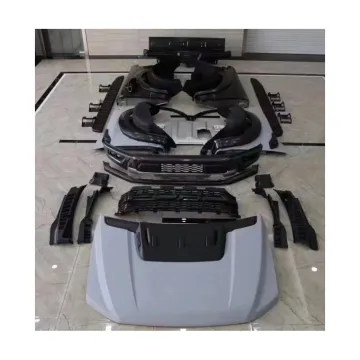PP Material Wide Facelift Body Kit Upgrade for Ford Ranger T6 T7 T8 2012-2019 to F150 Raptor