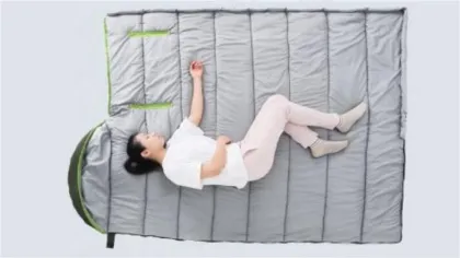 Customized Nylon Mummy Sleeping Bag for Cold Weather Mountain Camping and Hiking