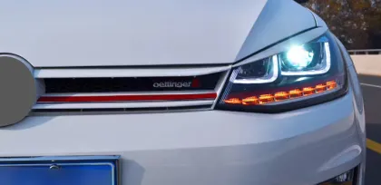 GTI Style Honeycomb Front Grille for Volkswagen Golf 7/7.5 Oettinger Radiator Grille
