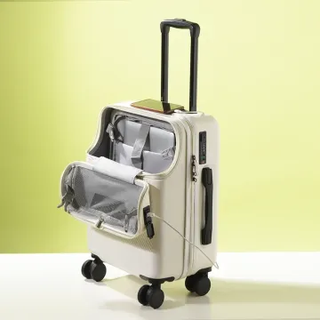 Business Lightweight Carry-on Luggage with Wheels and Password Protection