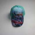 Children Sublimation Print Patent Sport Cap