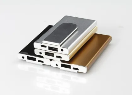 AWC306 smart 2500mah smallest clip exide battery power bank aluminium power bank with clip