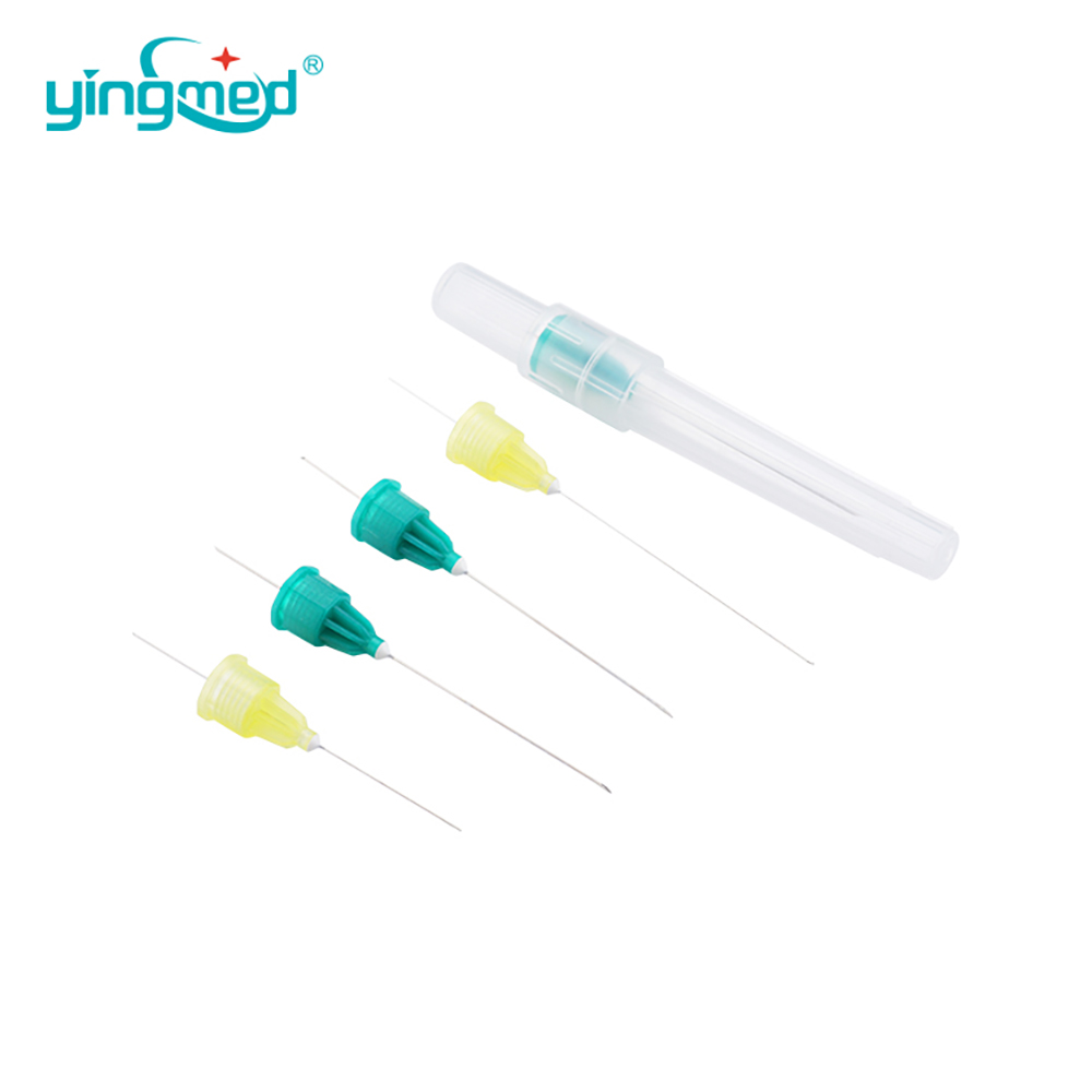 27g 35 mm 30 g aguja de riego dental desechable estéril