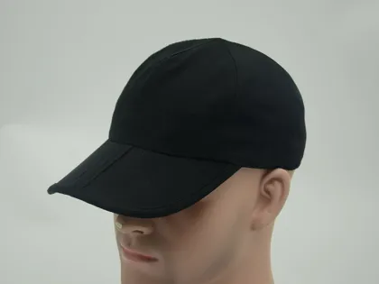 high quality running cap,black running cap