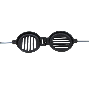 Cookwin Classic 4\" Camping Cookware: Cast Iron Nonstick Sandwich Maker, Pie, and Hamburger Cooker