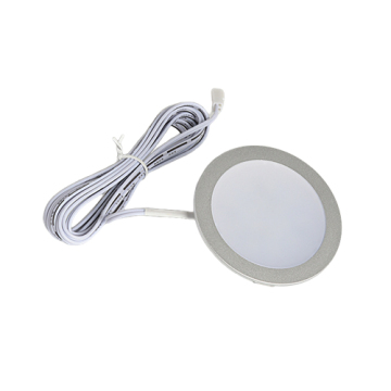 Under Cabinet Puck Lights with Hand Wave Sensor – Circular LED Cabinet Lights – Dimmable – Pack of 3, Cool White (6000K)