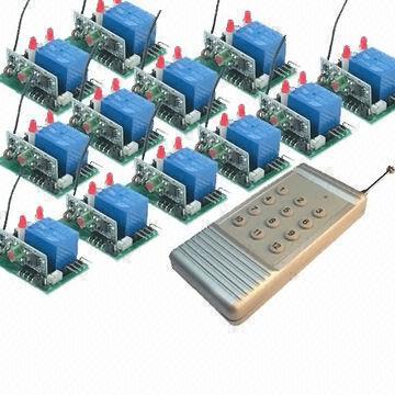 Remote Control Light Switch, 12V DC Voltage and 4ch Wireless Digital Type