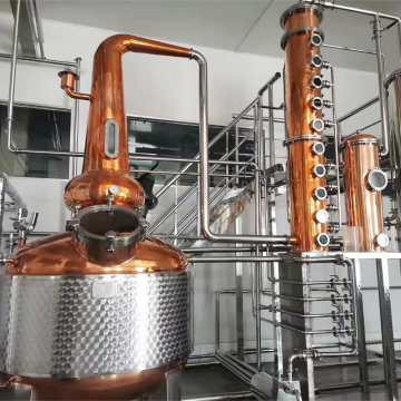 1000 Liter Gin and Whiskey Distilling Machine with Beanstalk Tower