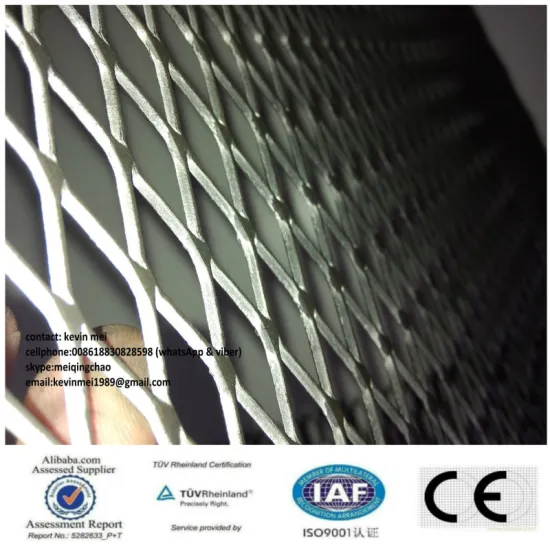 Expanded Steel Diamond Mesh