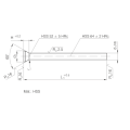 DIN9861/ISO6752 Conical Head Punch HSS Material