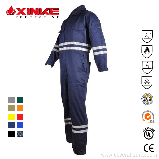 Safety Flame Retardant Anti-static Offshore Coverall