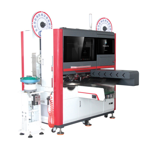 JH-09B Полностью автоматическая двухсторонняя машина для обжима и вставки