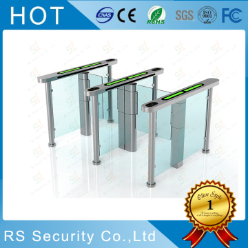 ประตูทางเข้าประตูรั้ว Fastlane Swing Barrier
