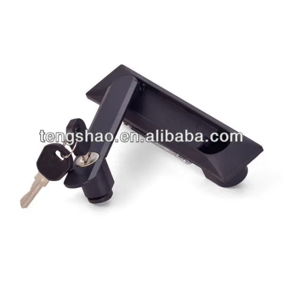 zdc handle rotate black cabinet panel lock