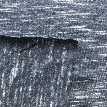 Hacci cotton yarn dyed garment fabric