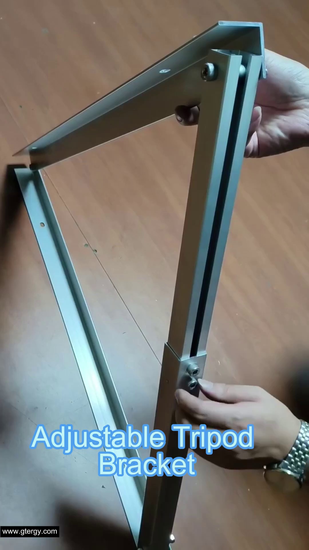 Adjustable Triangle Flat Roof Solar Mounting System