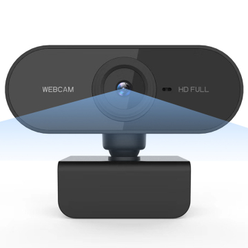 High Definition 360 Degree Rotatable 1080P Webcam with Microphone for PC/Laptop