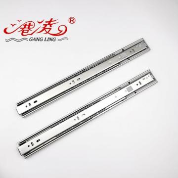Buffer mute self-elastic iron slide rail