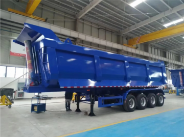 4 Axle U-Shape 50-70t Rear Dump Semi Trailer