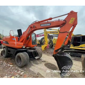 शक्तिशाली 12टन व्हील खुदाई - बिक्री के लिए Doosan DH150W -7 उत्खननकर्ता