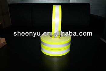 Flame retardant reflective tape