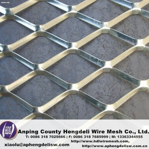 ISO9002 Certification!galvanized expanded metal wire mesh