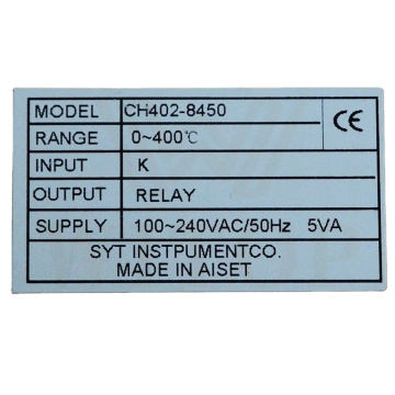 Infrared Sensing Instrument Thermostat Clutch Controller Photoelectric Switch CH402-8850V K 400