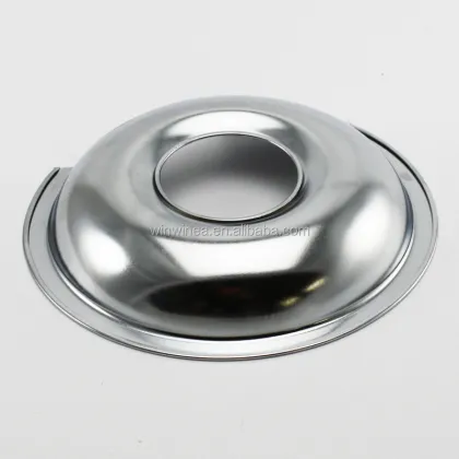 Hotpoint Range Stove Burner Parts: 6" WB32X10012 & 8" WB32X10013 Chrome Drip Pans