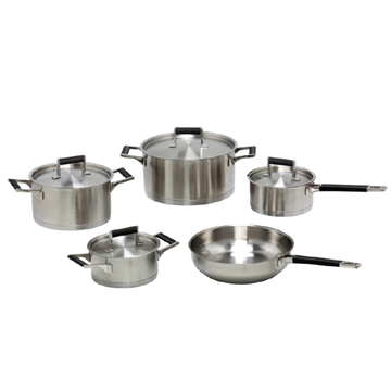 TP1301 9Pcs Stainless Steel Cookware