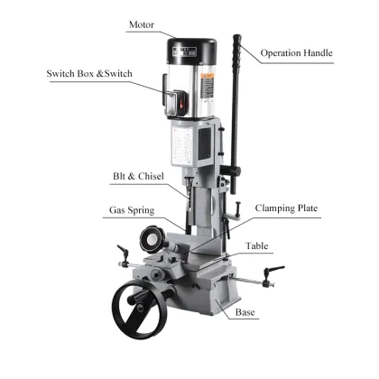 Stable Operation Interior Door Tenon Drilling Machine