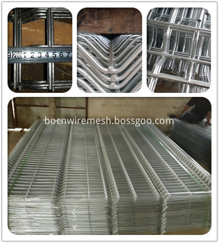 curved welded fence panel