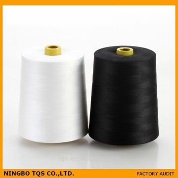 100% Polyester White Black Wholesale Sewing Thread