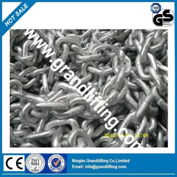 Standard DIN 766 Galvanized Short Link Chain