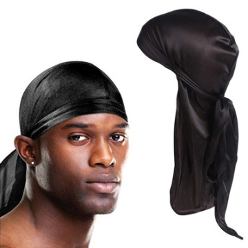 Pereka Berkualiti Tinggi Silk Durag - H -163 Aksesori Rambut Pelbagai Fesyen untuk Lelaki