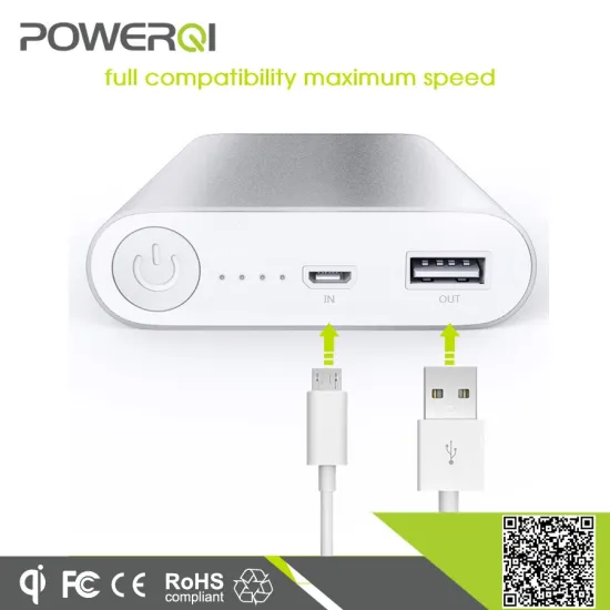 high power QC2.0 10000mAh quick charger fast charging power bank