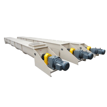 Heat Resistant Flexible Cement Concrete Screw Conveyor Large Capacity Industrial Carbon Steel Conveyors