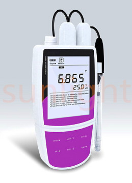 SL320 Portable pH/ORP/Ion/Temperature 4 in 1 Meter with USB Datalogger