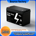 bateria profunda 50Ah 1.28kWh do ciclo LiFePO4 de 24V