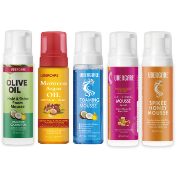 High Quality Custom Label Hair Mousse Styling Foam