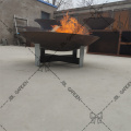 Modern Patio Rust and Corten Steel Fire Pits