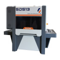 Automatic profile sanding machine for wood plates