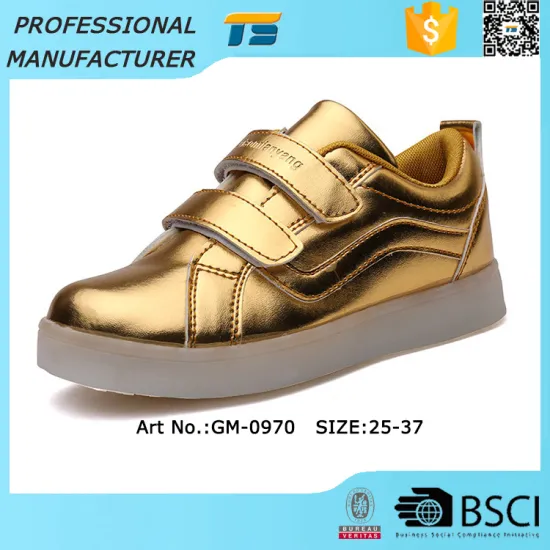 Shining Luminous Led Light Up Kids Shoes