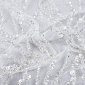 broderie robe de mariée en dentelle paillettes