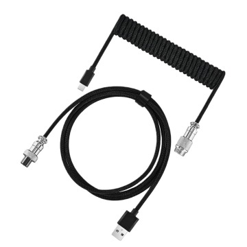 كبل بيانات عالية السرعة مع وظائف USB لشحن سريع وتوافق متعدد الجهاز